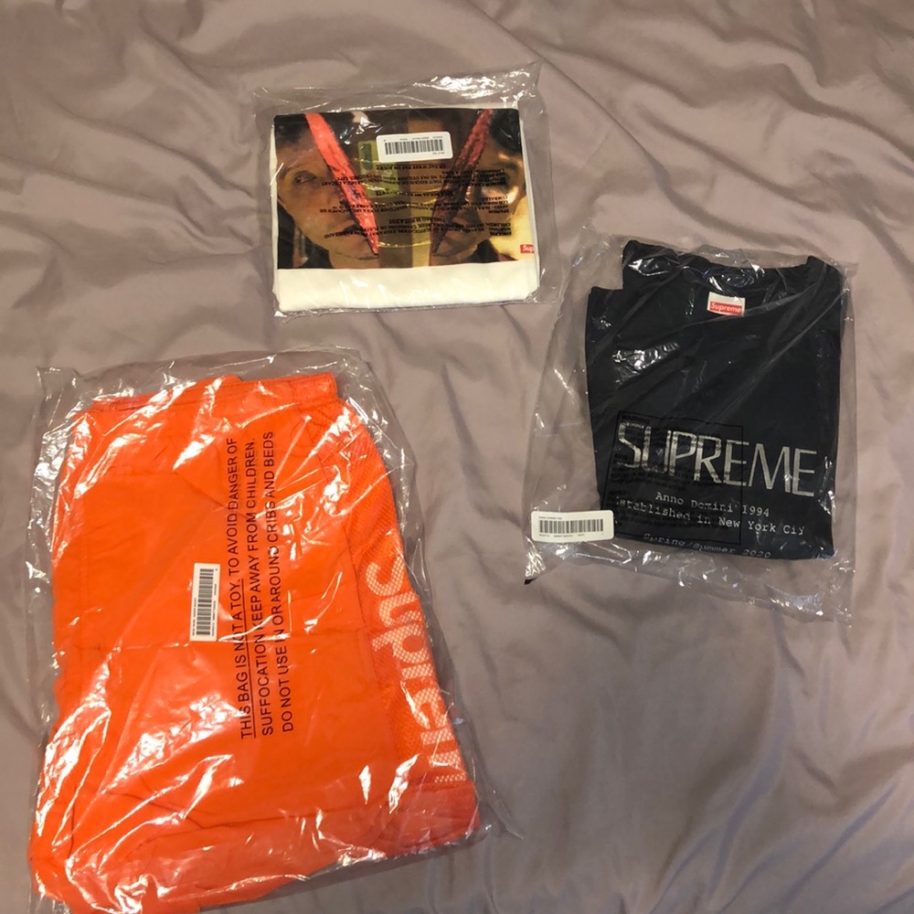 Supreme Orange Summer Shorts